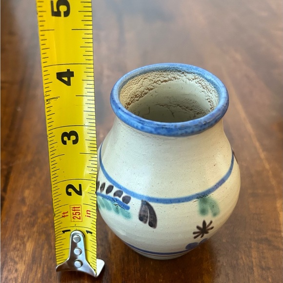 Vintage Nittsjö Sweden Hand-Painted Small Ceramic Vase - Marked 298 - Picture 12 of 12